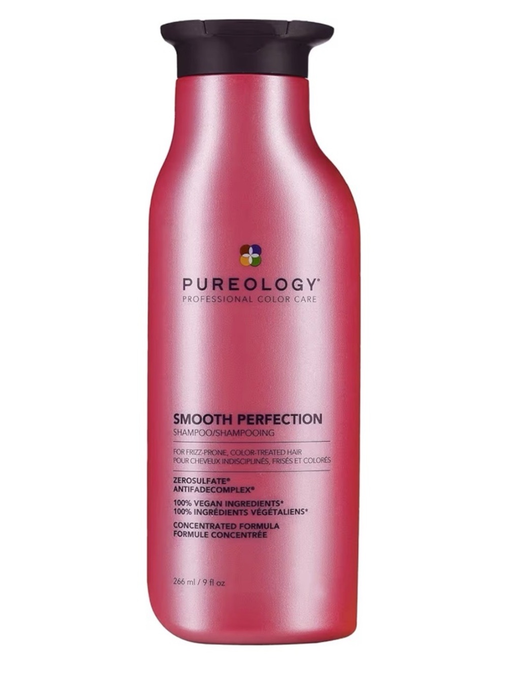 Pureology Smooth Perfection Shampoo 9 oz Smooths Hair Control Frizz Sulfate-Free